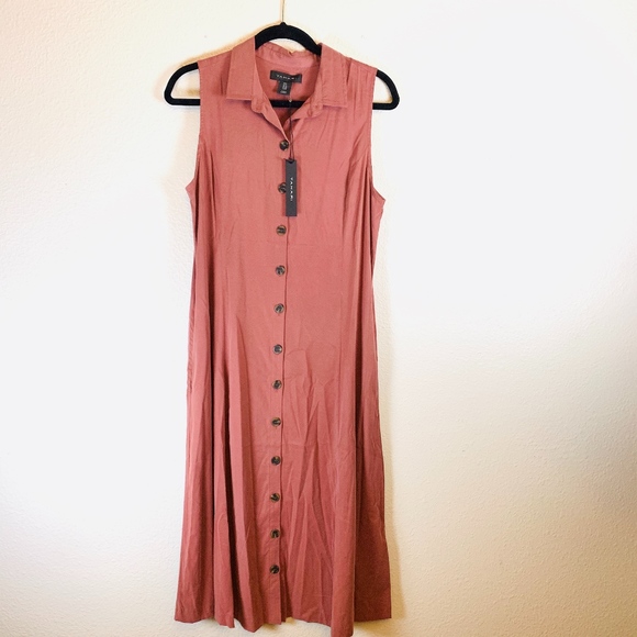Tahari Dresses & Skirts - Tahari Button Down Maxi Dress Size 6
